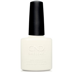 CND SHELLAC Gel polish - white wedding